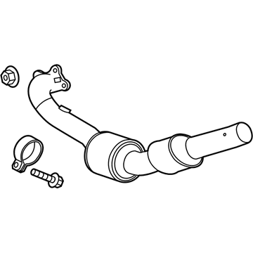 Chevy 19418959 Converter & Pipe
