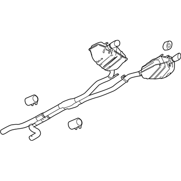 Chevy 19419958 Muffler & Pipe