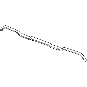 GM 84726848 Upper Weatherstrip 84726848 GM Upper Weatherstrip Illustration 1 of 1