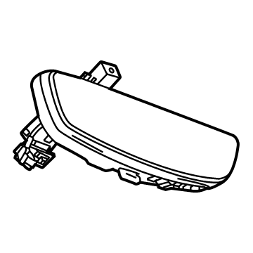 Chevy 13524916 Mirror Inside