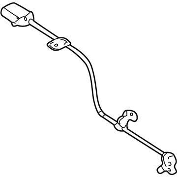 Chevy K2500 Suburban ABS Sensor - 19181877