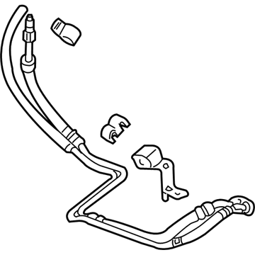 Hummer Power Steering Hose - 20934200