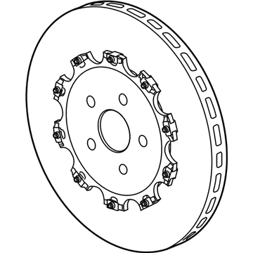Chevy Camaro Brake Rotor - 22958647