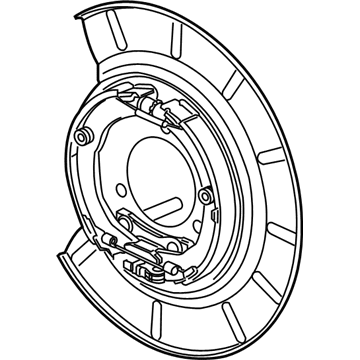 Chevy Camaro Backing Plate - 23131777