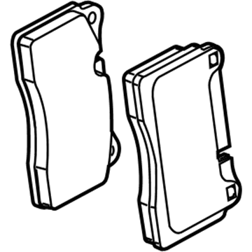 Chevy Camaro Brake Pads - 22990625
