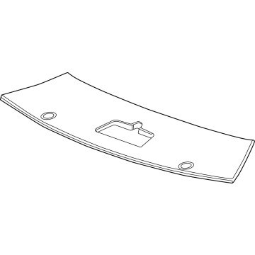 GM 26411988 Shield, Front Compartment Pan 26411988 GM Shield, Front Compartment Pan Illustration 1 of 1