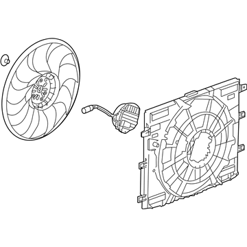 Cadillac XT4 Fan Blade - 84955625