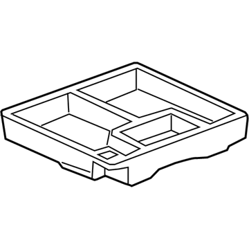 GM 23398430 Storage Compart 23398430 GM Storage Compart Illustration 1 of 1