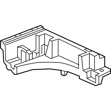 GM 84297631 Support Panel, Rear Passenger Side 84297631 GM Support Panel, Rear Passenger Side Illustration 1 of 1