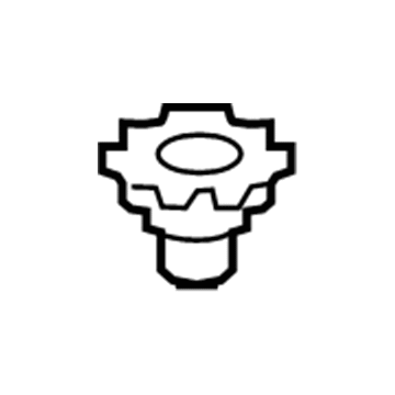 11611908 GM Spare Tire Retainer Illustration 1 of 1