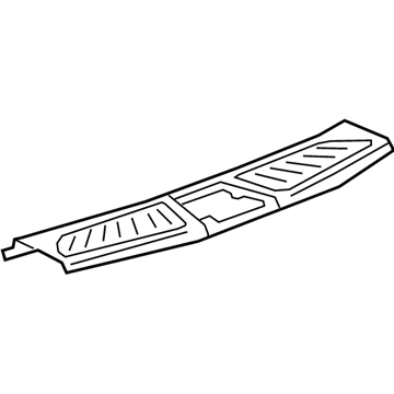 GM 23247798 Sill Trim, Rear 23247798 GM Sill Trim, Rear Illustration 1 of 1