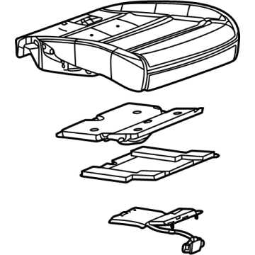 Buick 85104184 Passenger Discriminating Sensor
