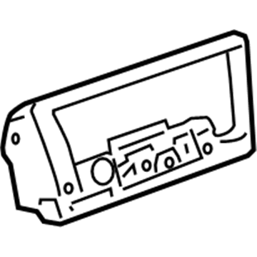 Chevy 19370231 Dash Control Unit