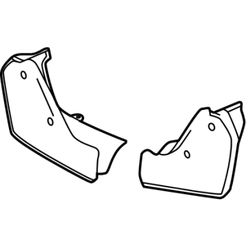 Cadillac ESCALADE IQ Mud Flaps - 85587173