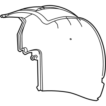 Cadillac 85753018 Rear Fender Liner
