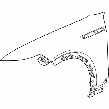 Cadillac 85036439 Fender