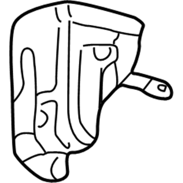 Buick Windshield Washer Fluid Reservoir - 12487598