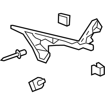 Chevy 92247764 Side Bracket
