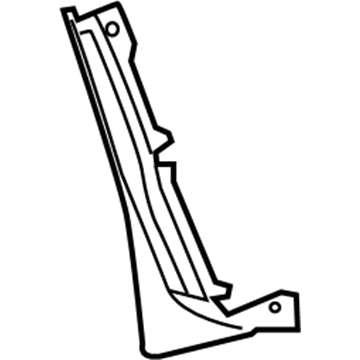 Chevy 22895336 Splash Shield