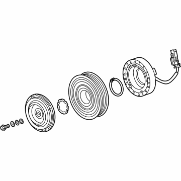 Cadillac A/C Compressor Clutch - 84488492