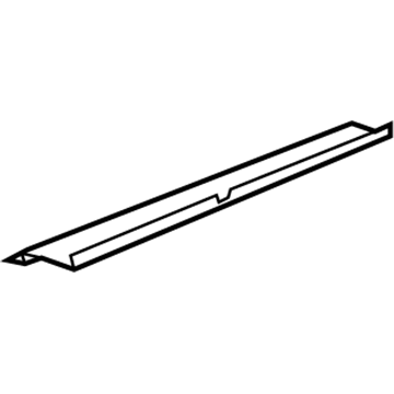 GM 23418882 Closing Plate Filler Panel, Rear Outer Driver Side 23418882 GM Closing Plate Filler Panel, Rear Outer Driver Side Illustration 1 of 1