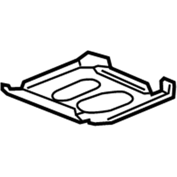 Chevy Battery Tray - 23361409