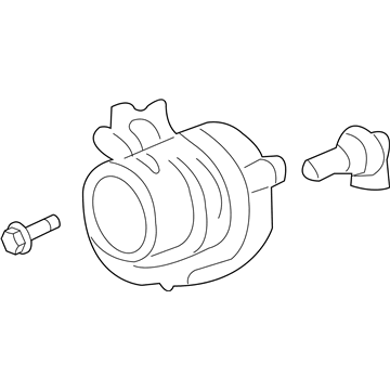 GM 95419301 Fog Lamp, Green Line 95419301 GM Fog Lamp, Green Line Illustration 1 of 1