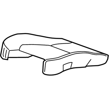 GM 22968585 Cushion Cover, Front 22968585 GM Cushion Cover, Front Illustration 1 of 1