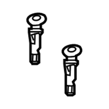 GM 22829064 Headrest Guide, Front 22829064 GM Headrest Guide, Front Illustration 1 of 1