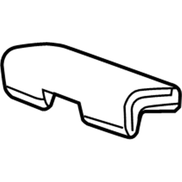 GM 22968645 Bolster Pad, Front 22968645 GM Bolster Pad, Front Illustration 1 of 1