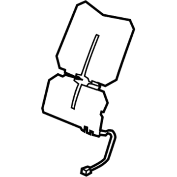 13508735 GM Seat Back Heater, Front Illustration 1 of 1