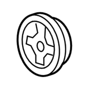 GM 19185575 Crankshaft Pulley 19185575 GM Crankshaft Pulley Illustration 1 of 1