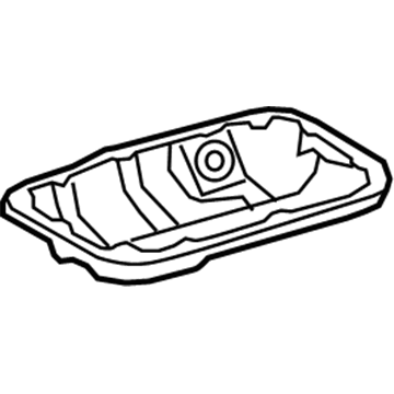 Pontiac 19185539 Oil Pan