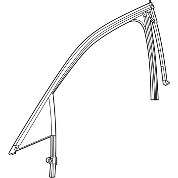 Cadillac 87860803 Run Weatherstrip