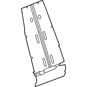 GM 85554706 Seat Back Heater, Front 85554706 GM Seat Back Heater, Front Illustration 1 of 1