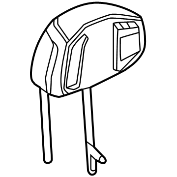 Cadillac 87834436 Headrest