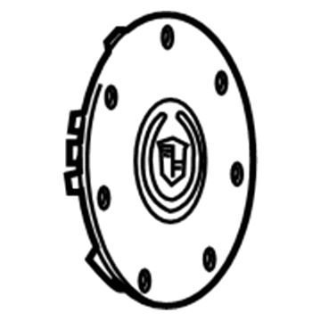 GM 9594999 Center Cap 9594999 GM Center Cap Illustration 1 of 1
