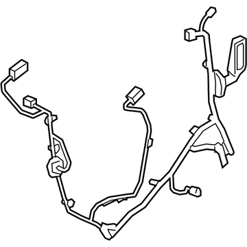 GM 84697642 Harness, Rear Driver Side 84697642 GM Harness, Rear Driver Side Illustration 1 of 1