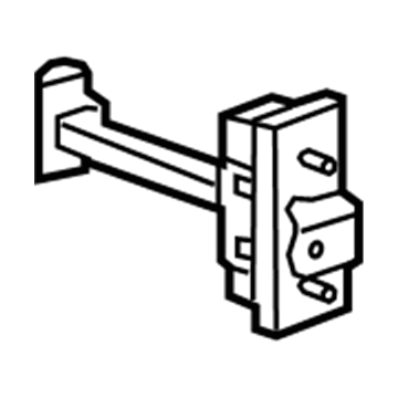 84480266 GM Door Check, Rear Lower Illustration 1 of 1
