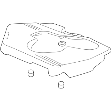 Chevy Malibu Engine Cover - 12599419