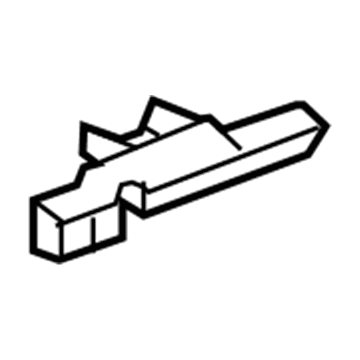 84482755 GM Upper Cover Insulator, Driver Side Illustration 1 of 1