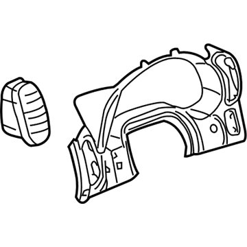 Chevy 15257867 Cluster Trim