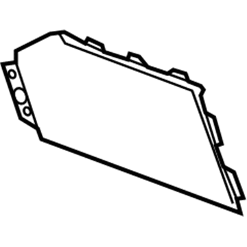 23453249 GM Side Trim Panel, Passenger Side Illustration 1 of 1