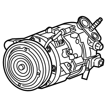 Chevy Traverse A/C Compressor - 86792412