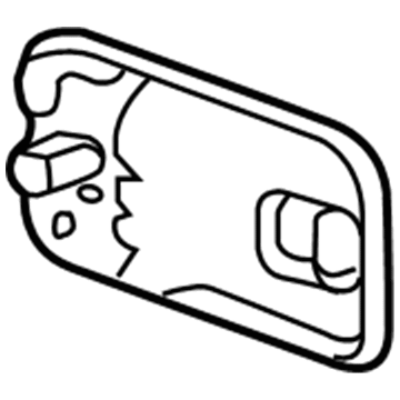 Hummer Exterior Door Handle - 15104791
