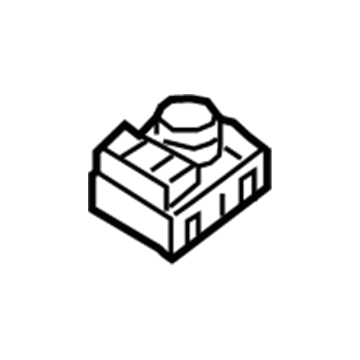 GM 84644922 Mirror Switch, Black Carbon, Rear Driver Side 84644922 GM Mirror Switch, Black Carbon, Rear Driver Side Illustration 1 of 1