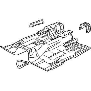 Pontiac 92123108 Floor Pan