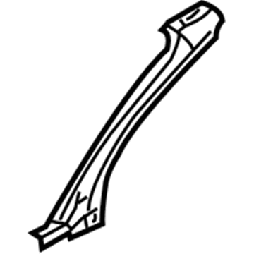 Pontiac 92087438 Hinge Pillar Reinforcement