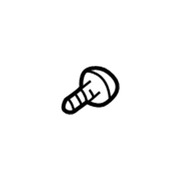 GM 20616587 Mount Plate Bolt, Front 20616587 GM Mount Plate Bolt, Front Illustration 1 of 1