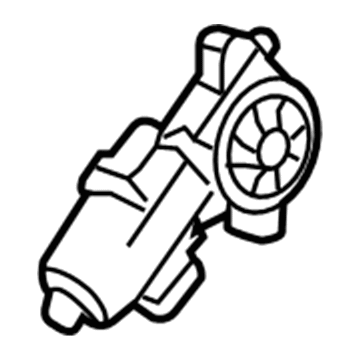 GM 20838922 Window Motor, Driver Side 20838922 GM Window Motor, Driver Side Illustration 1 of 1